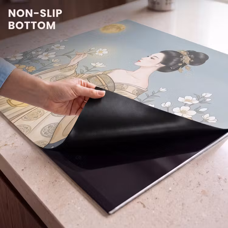 Induction hob cover - Asian - Woman - Kimono — 5