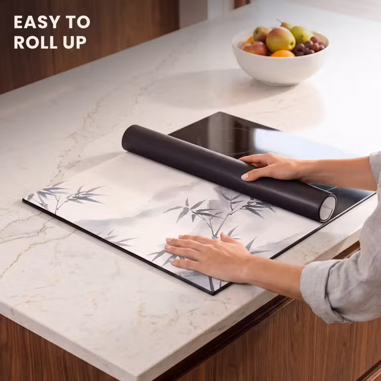 Induction hob cover - Bamboo - Asia - Gray — 6
