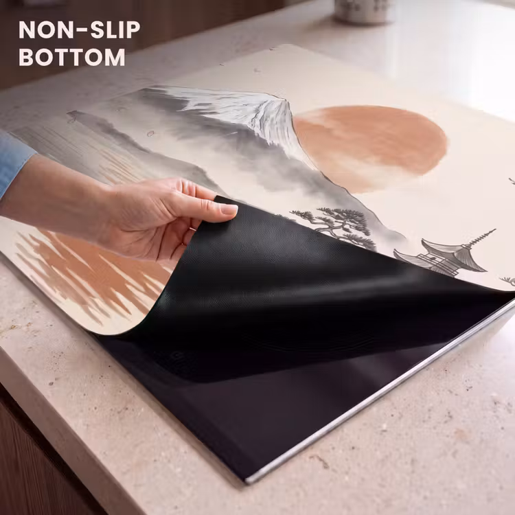 Induction hob cover - Mountain top - Lake - Blossom — 5
