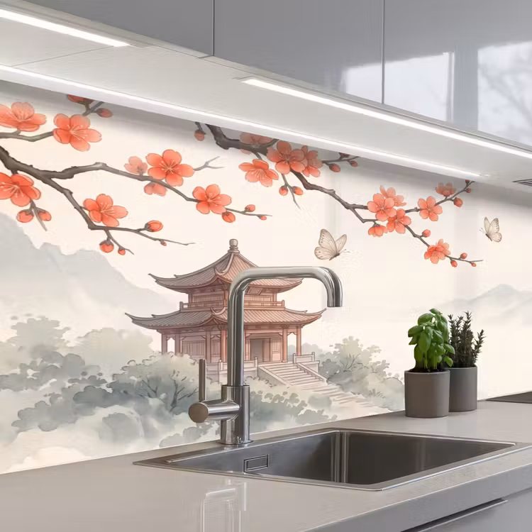 Kitchen splashback - Crane - Asia - Classic — 2