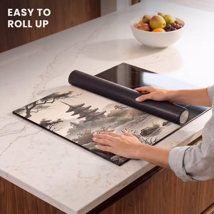 Induction hob cover - Asia - Landscape - Colorful — 6