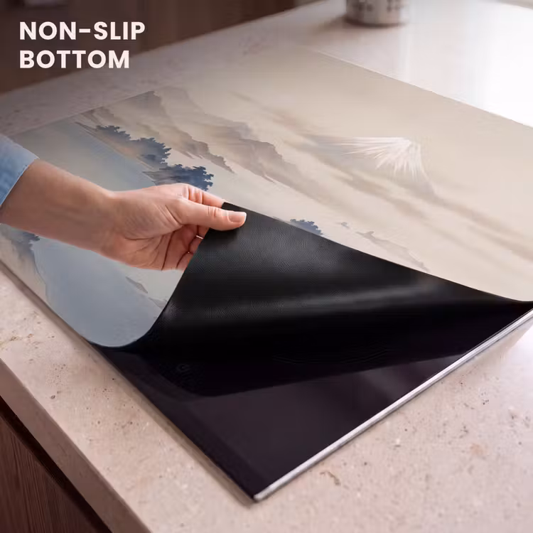 Induction hob cover - Japanese - Landscape - Beige — 5