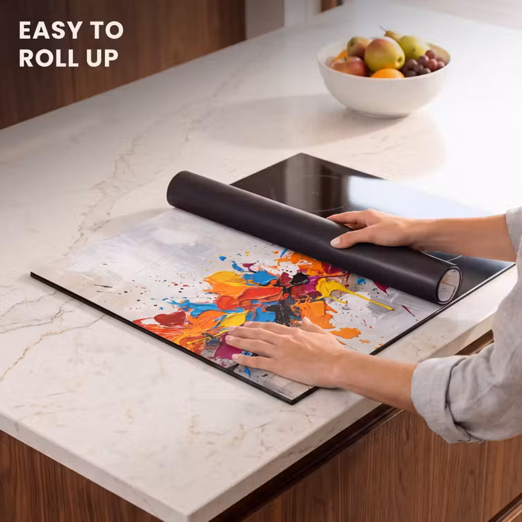 Induction hob cover - Abstract - Painting - Colorful - Dynamic — 6