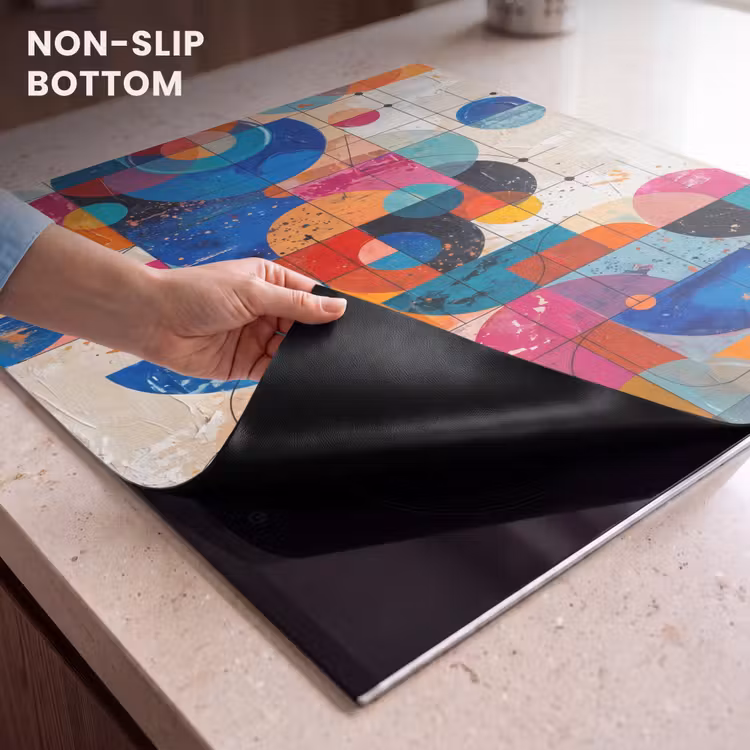 Induction hob cover - Art - Geometric - Abstract - Colorful — 5