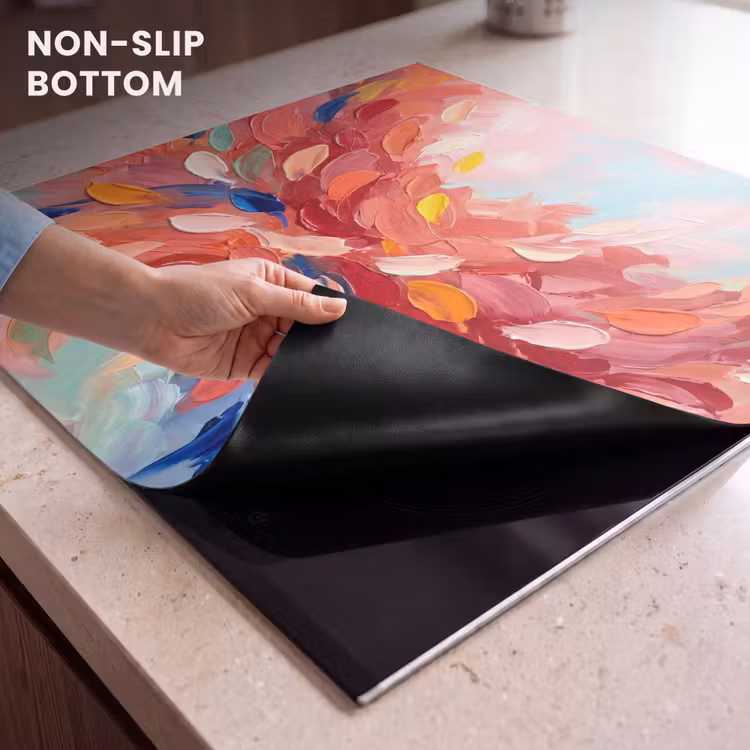 Induction hob cover - Flowers - Abstract - Art - Modern — 5