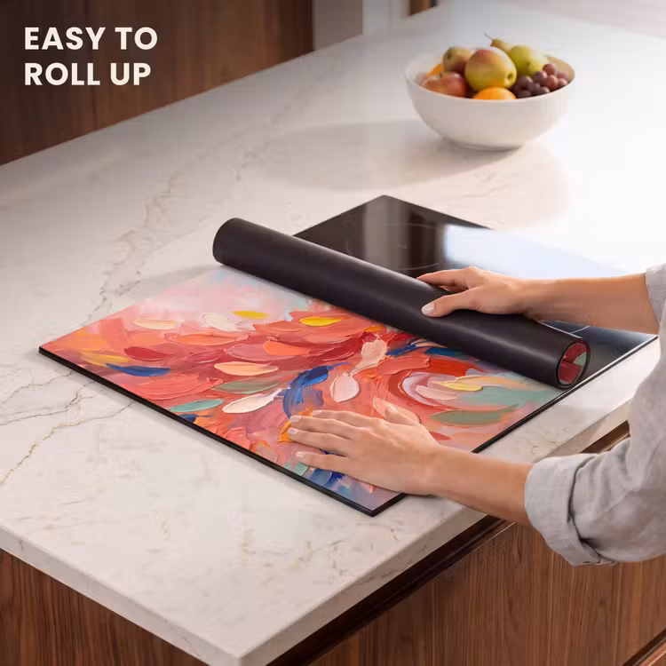 Induction hob cover - Flowers - Abstract - Art - Modern — 6