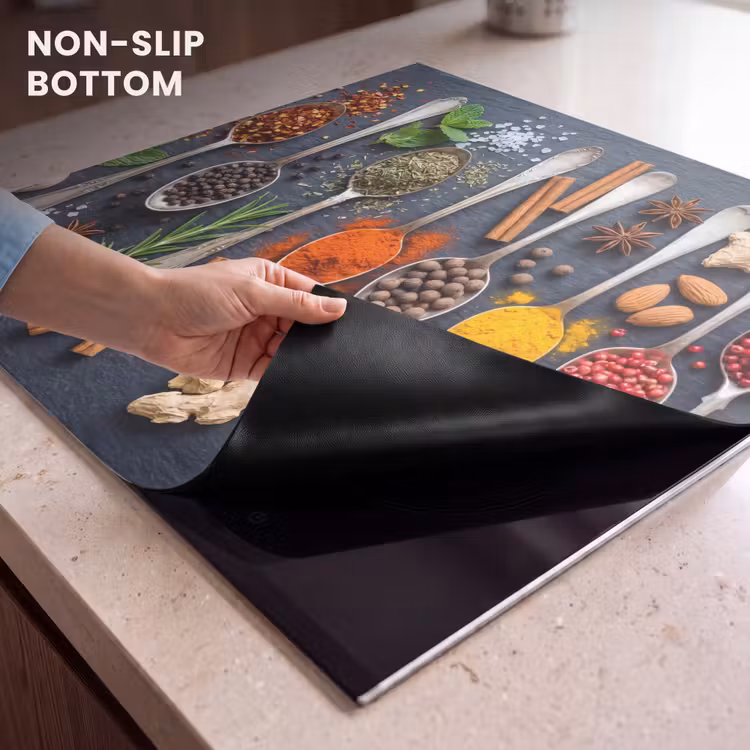 Induction hob cover - Spices - Spoons - Culinary - Colorful - Atmospheric — 5