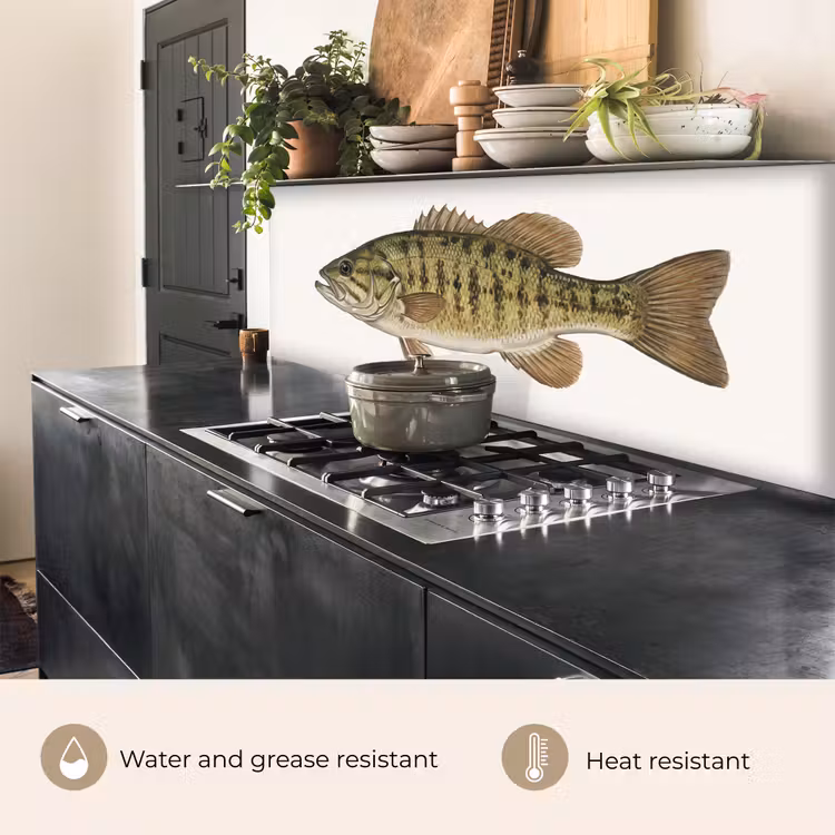 Kitchen splashback - Fish - Nature - Vintage — 5