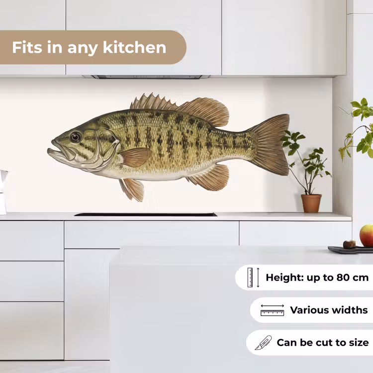 Kitchen splashback - Fish - Nature - Vintage — 7