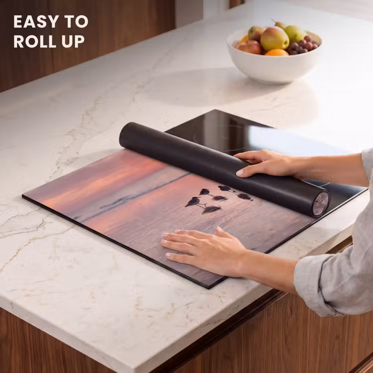 Induction hob cover - Seagulls - Beach - Sea - Pink — 6
