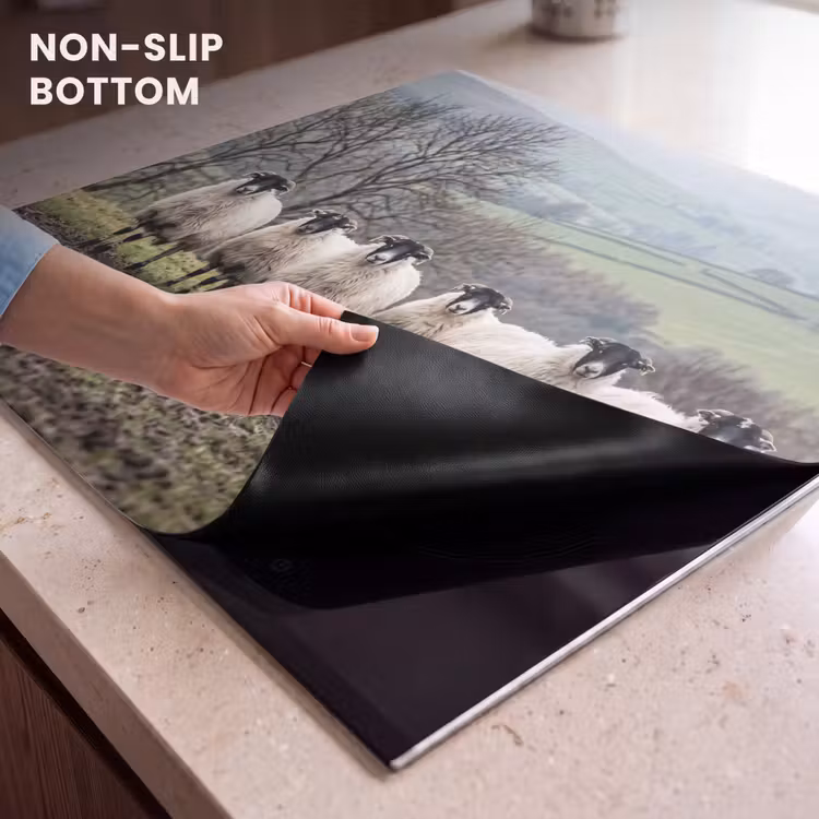 Induction hob cover - Sheep - Row - Pasture - Animals - Countryside — 5
