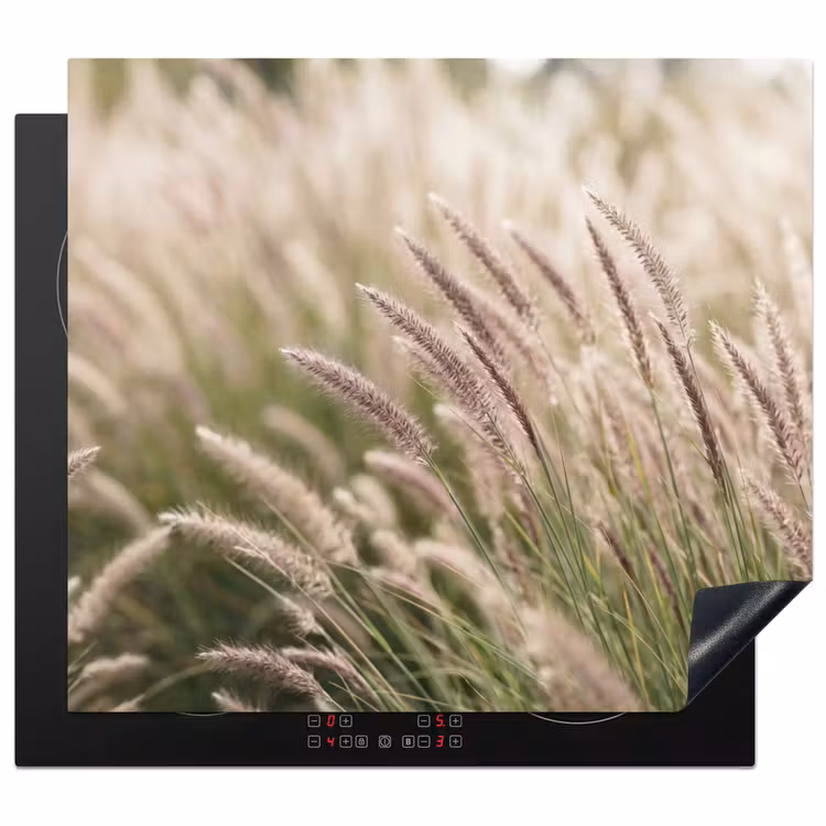 Induction hob cover - Grass - Close up - Green — 1