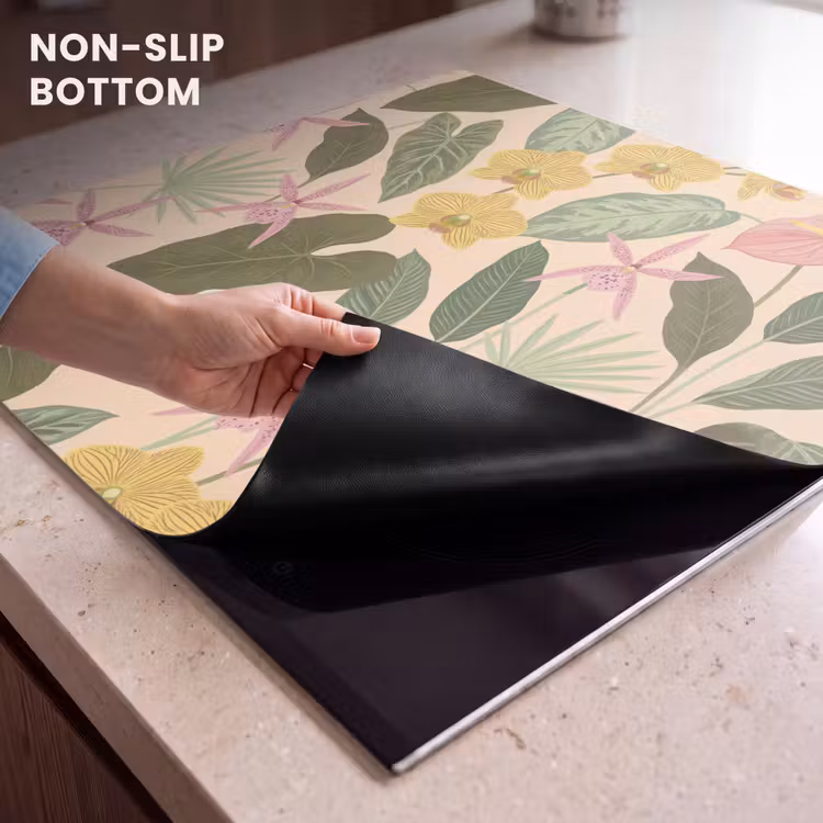 Induction hob cover - Pattern - Flowers - Colorful — 5