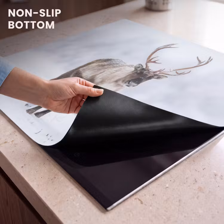 Induction hob cover - Reindeer - Antlers - Tundra - Snow - Wild — 5
