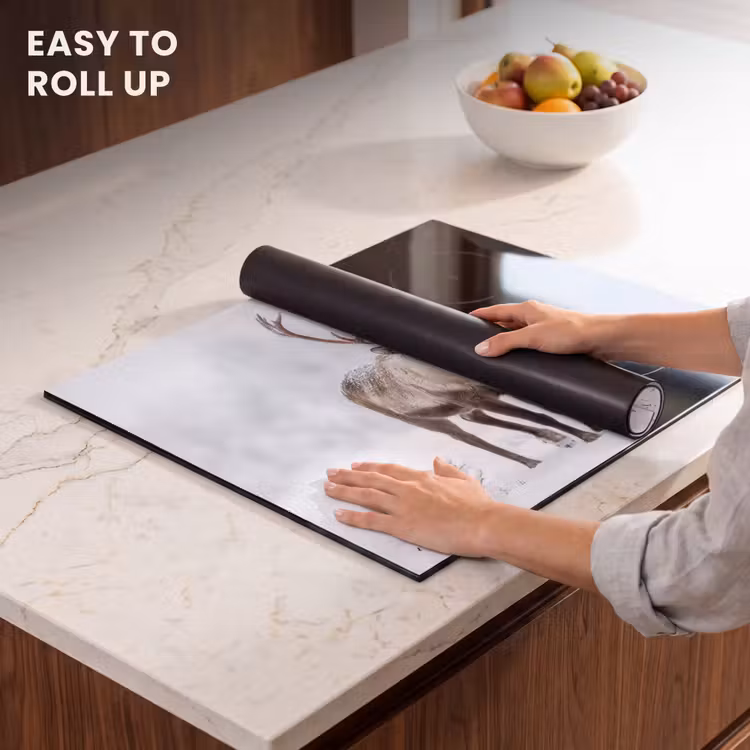 Induction hob cover - Reindeer - Antlers - Tundra - Snow - Wild — 6