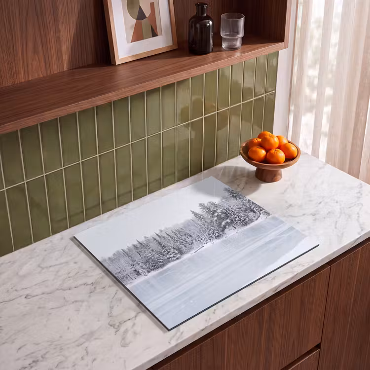 Induction hob cover - More - Pine - Ice - Winter - Soothing — 4