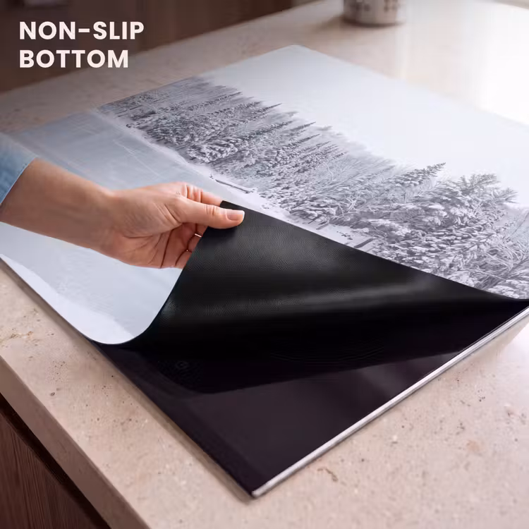 Induction hob cover - More - Pine - Ice - Winter - Soothing — 5