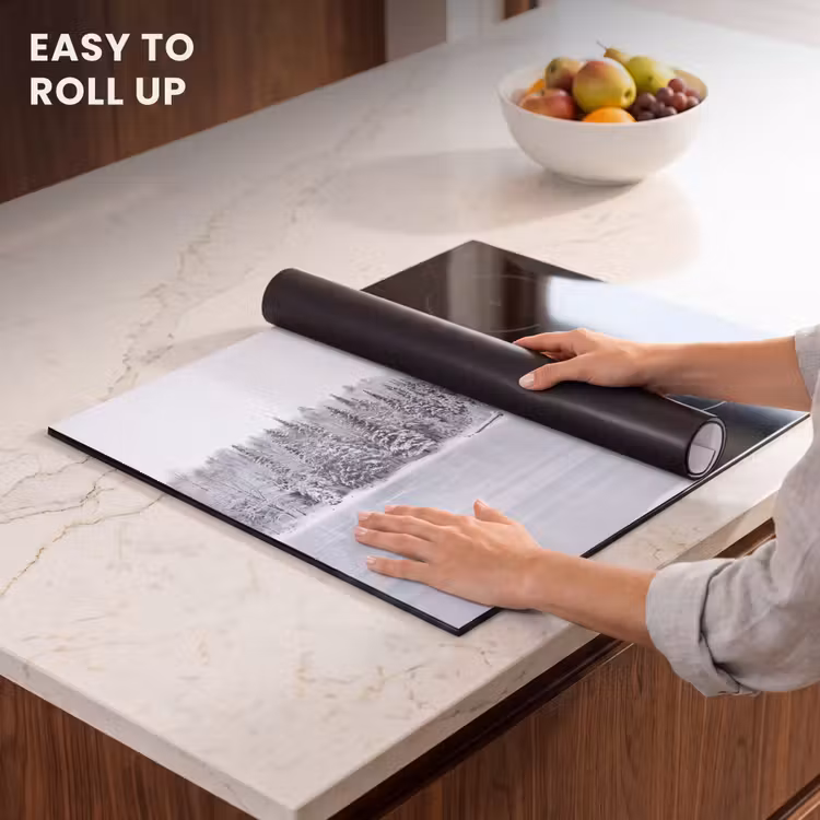 Induction hob cover - More - Pine - Ice - Winter - Soothing — 6
