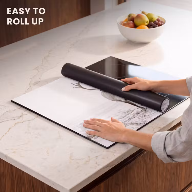 Induction hob cover - Reindeer - Antlers - Snow - Winter — 6