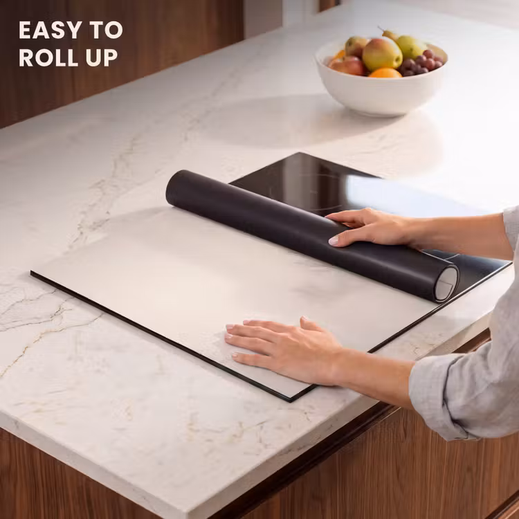 Induction hob cover - Tree - Fog - Snow - Winter - Minimalist — 6