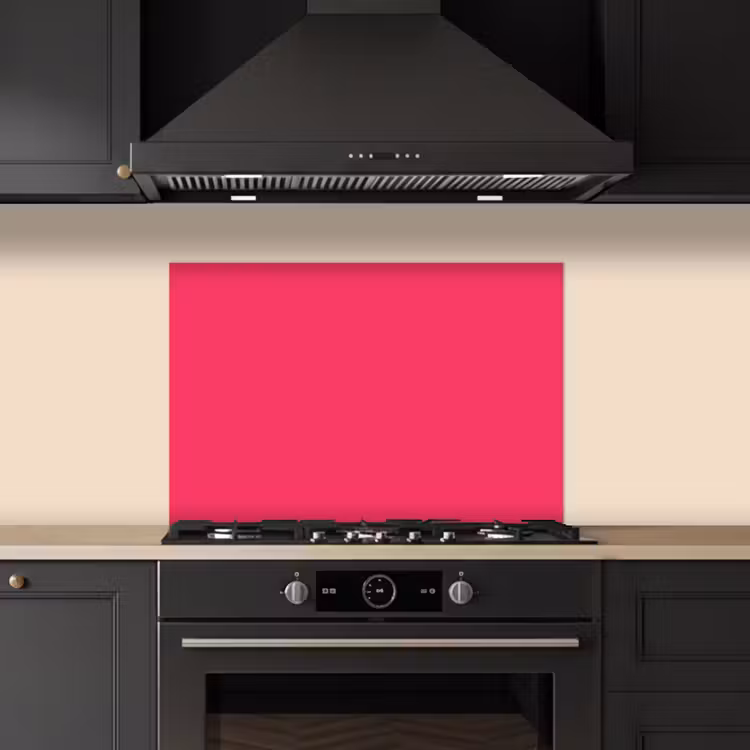 Kitchen splashback for hob - Carmine - Colors - Palette - Pink — 5
