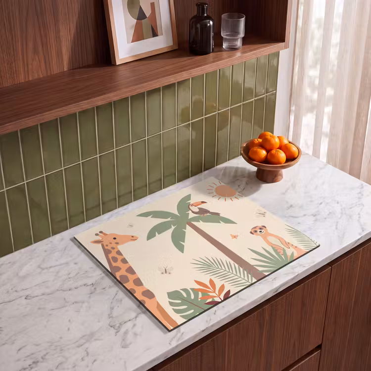 Induction hob cover - Animals - Tropical - Safari - Colorful — 4