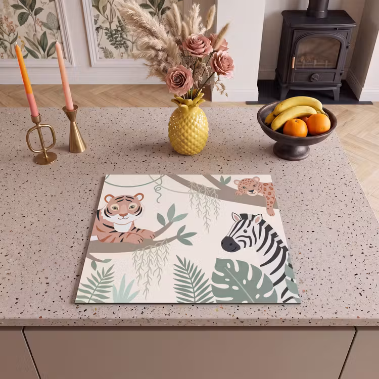 Induction hob cover - Jungle - Rustic - Pastel — 3