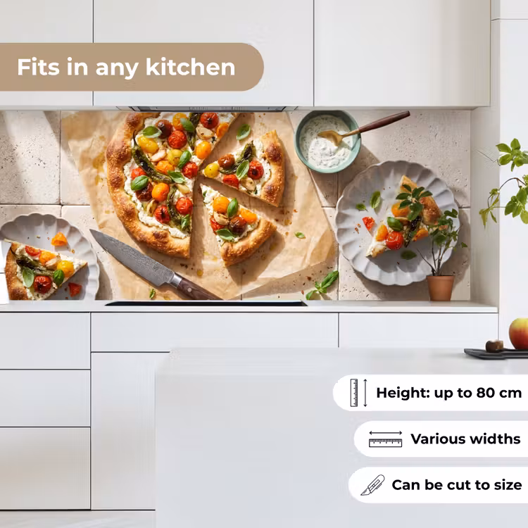 Kitchen splashback - Food - Tomatoes - Basil - Meal - Fresh — 7