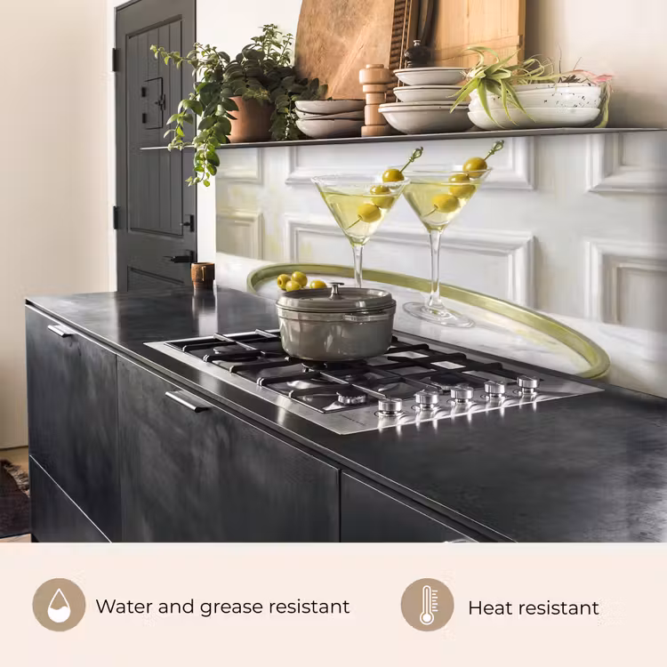 Kitchen splashback - Drinks - Martini - Olives - Modern - White — 5