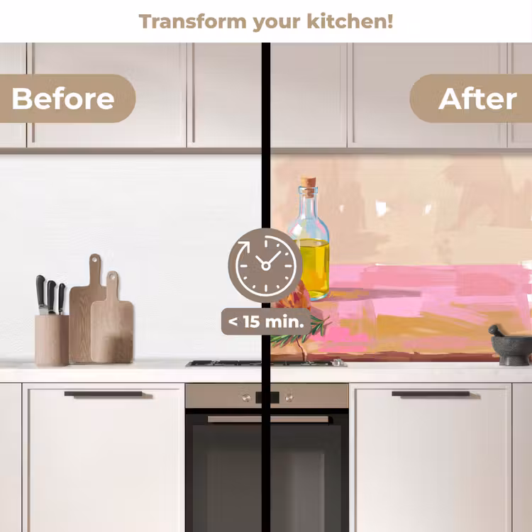 Kitchen splashback - Food - Bread - Olive Oil - Abstract - Kitchen — 3