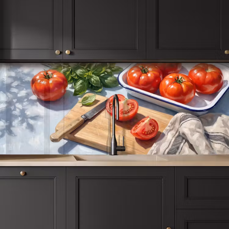 Kitchen splashback - Food - Kitchen - Ingredients - Still Life - Red — 6