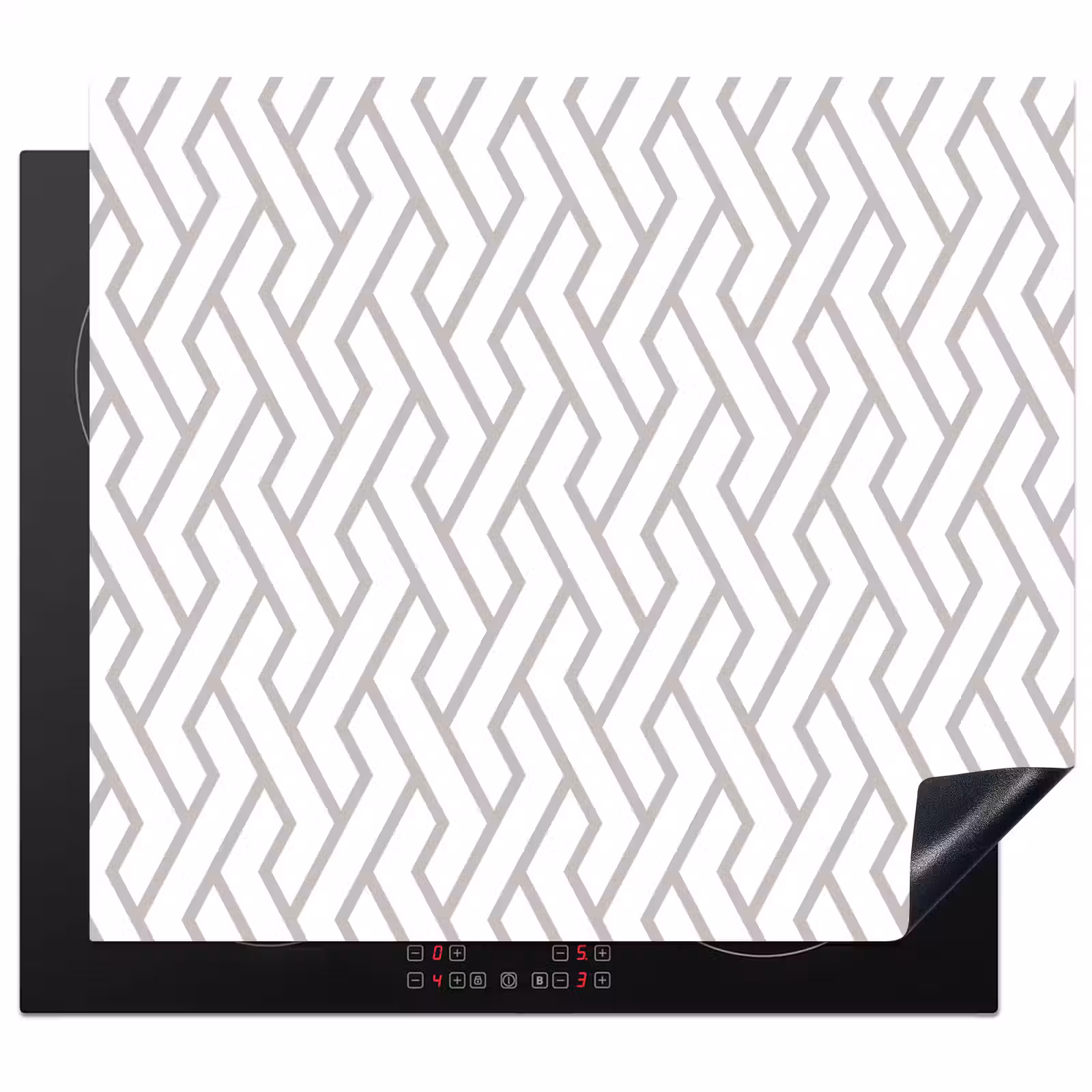 Induction hob cover - Graphic - Pattern - Modern - Line — 1