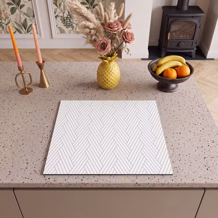 Induction hob cover - Graphic - Pattern - Modern - Woven — 3