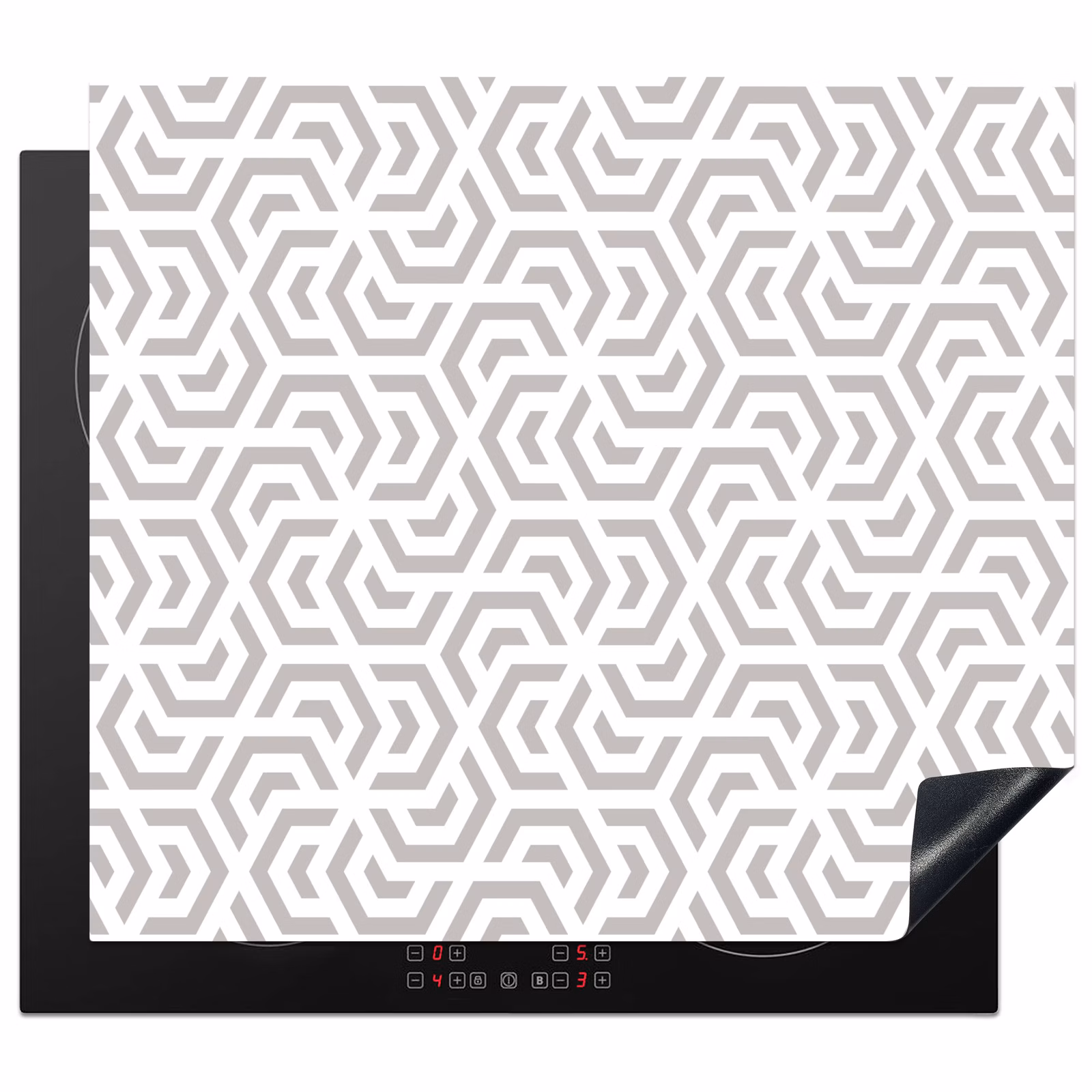 Induction hob cover - Graphic - Pattern - Modern - Hexagon — 1