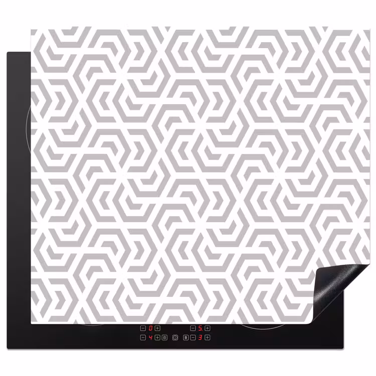 Induction hob cover - Graphic - Pattern - Modern - Hexagon — 1