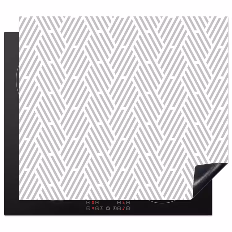 Induction hob cover - Graphic - Pattern - Modern - Stripes — 1