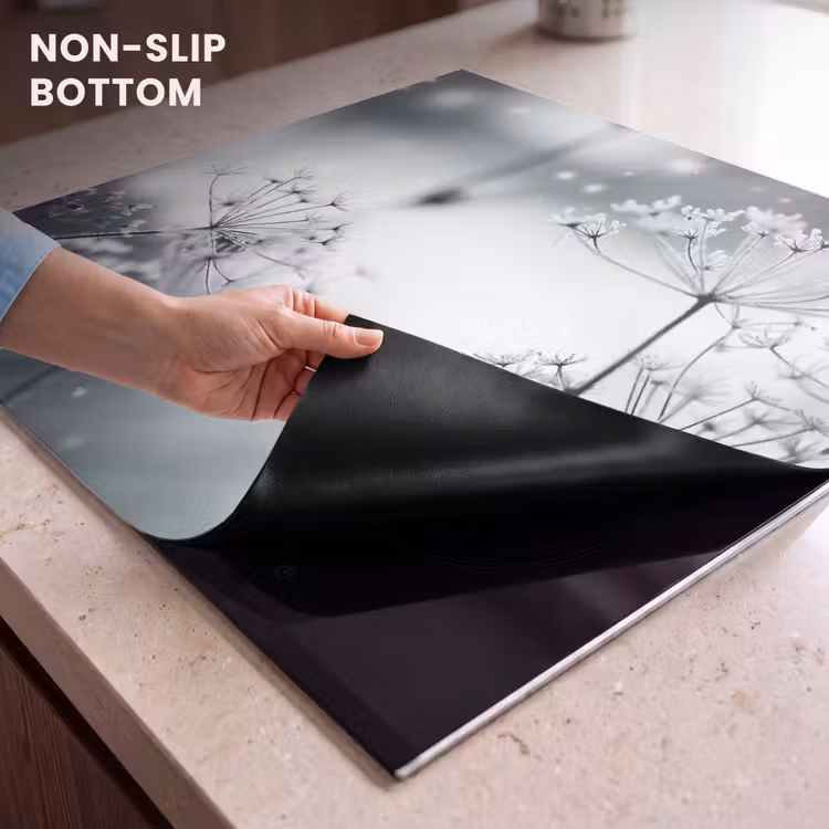 Induction hob cover - Flowers - Winter - Snow - Nature — 5