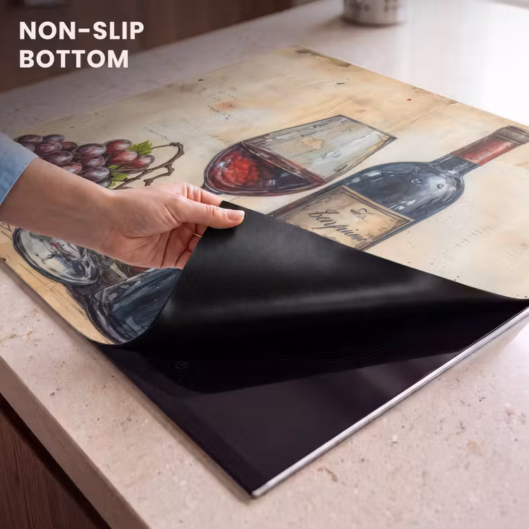 Induction hob cover - Wine - Grapes - Beverage - Wine glass - Fruit — 5