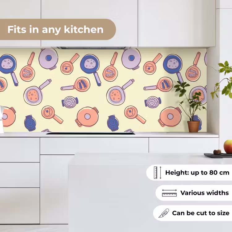 Kitchen splashback - Pan - 50s - Pattern — 7