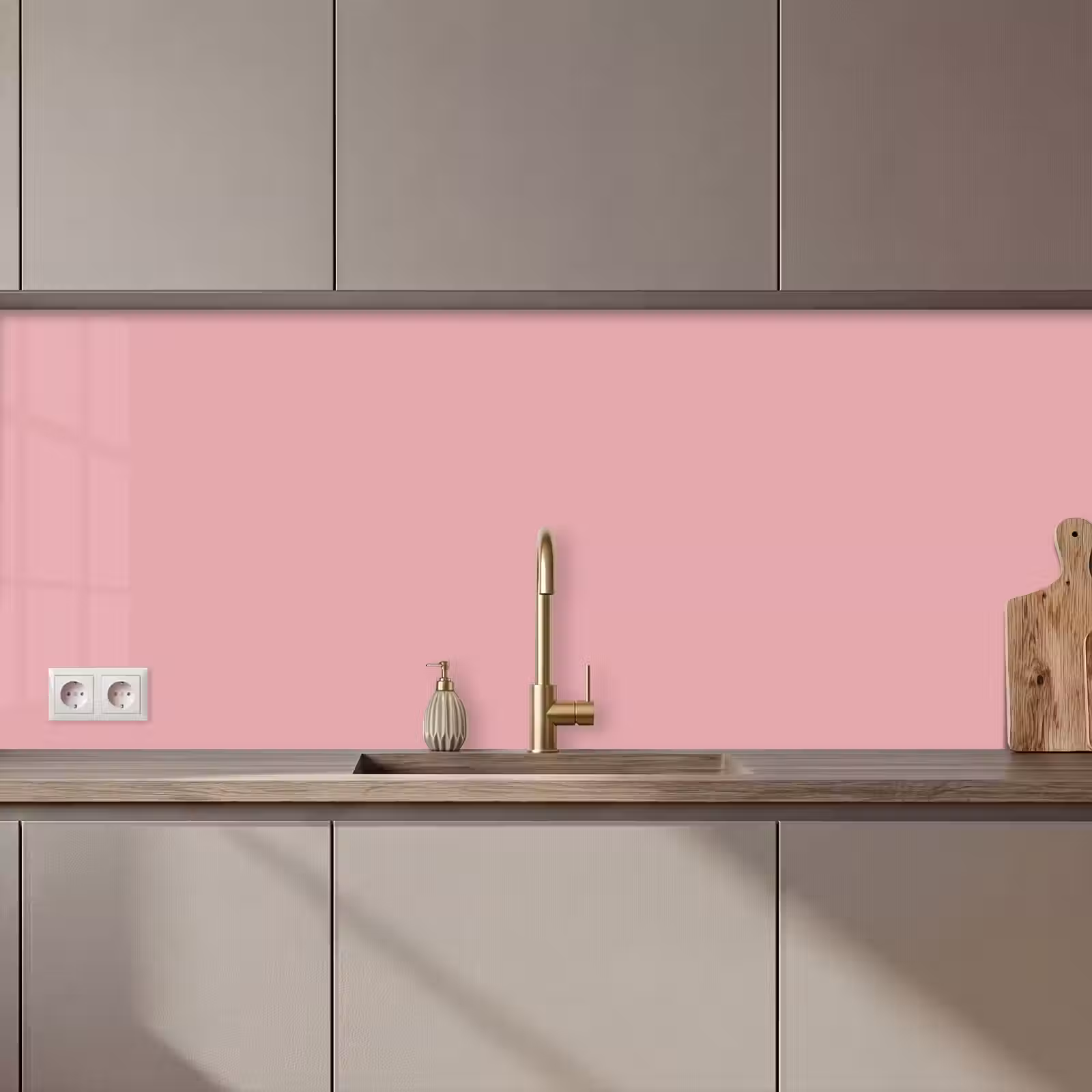 Kitchen splashback - Pink - Colors - Interior - Solid - Color — 1