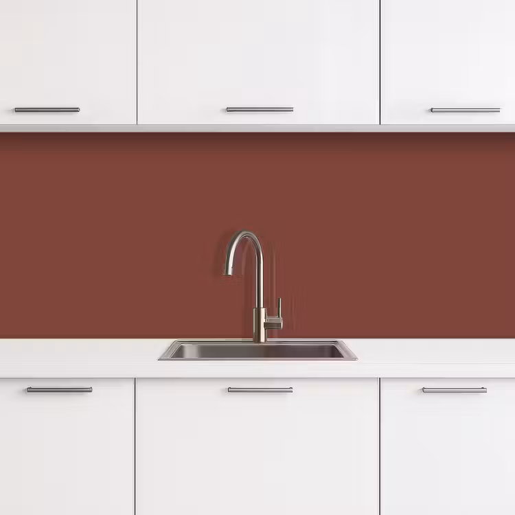 Kitchen splashback - Palette - Red - Interior — 4