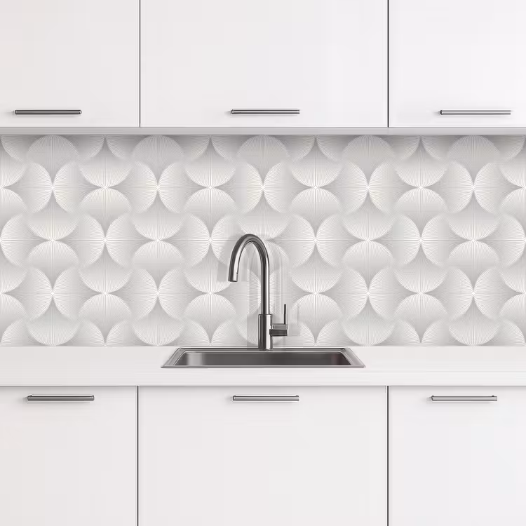 Kitchen splashback - Patterns - Silver - Retro — 4