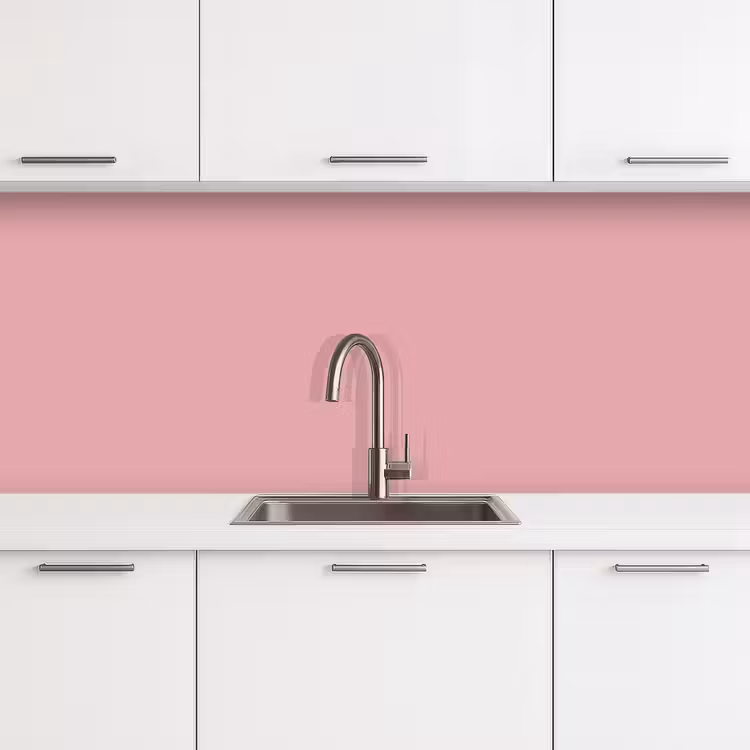 Kitchen splashback - Pink - Colors - Interior - Solid - Color — 4