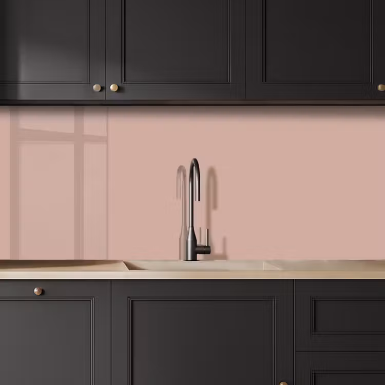 Kitchen splashback - Pink - Palette - Old - Solid - Old Pink — 6