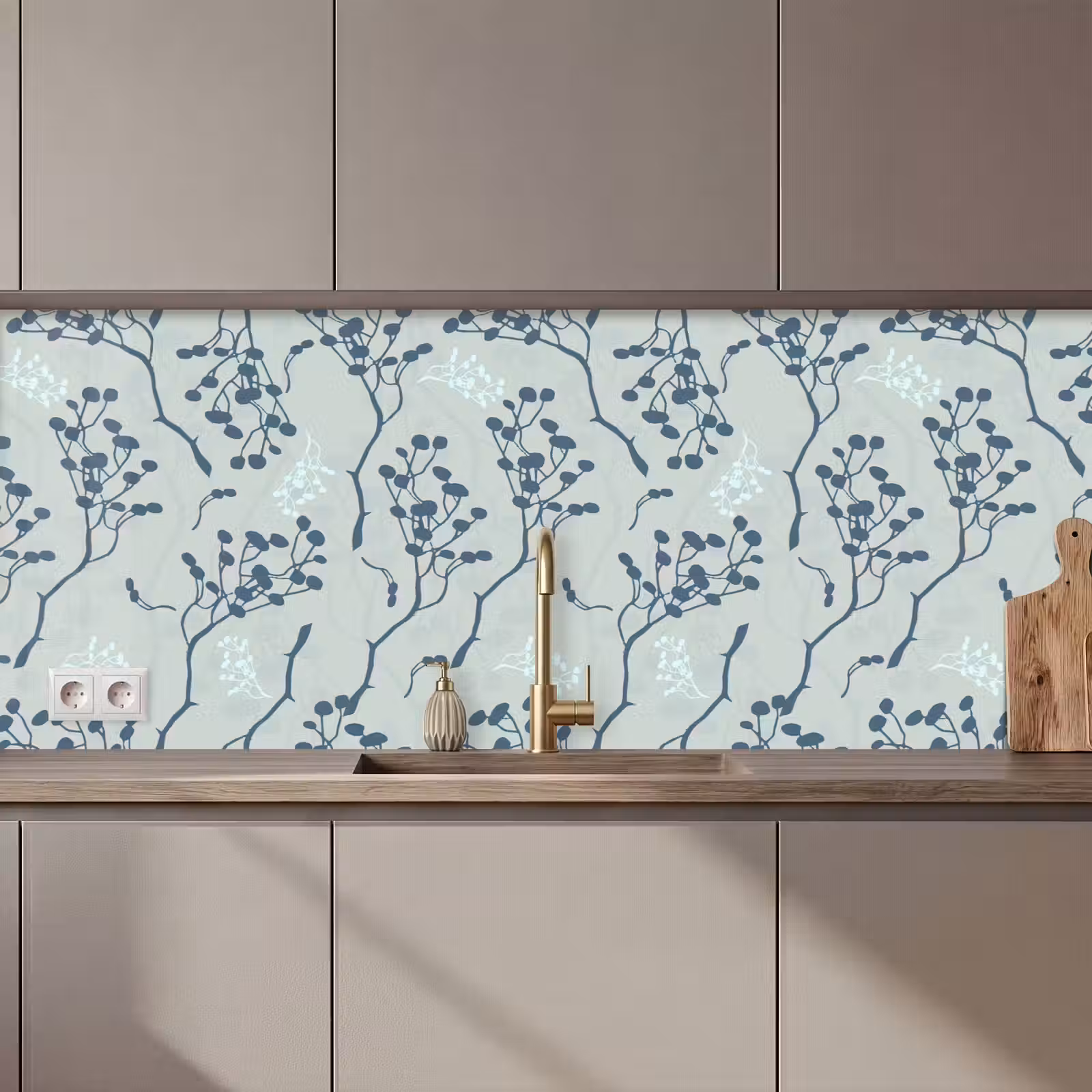 Kitchen splashback - Patterns - Garden - Branches — 1
