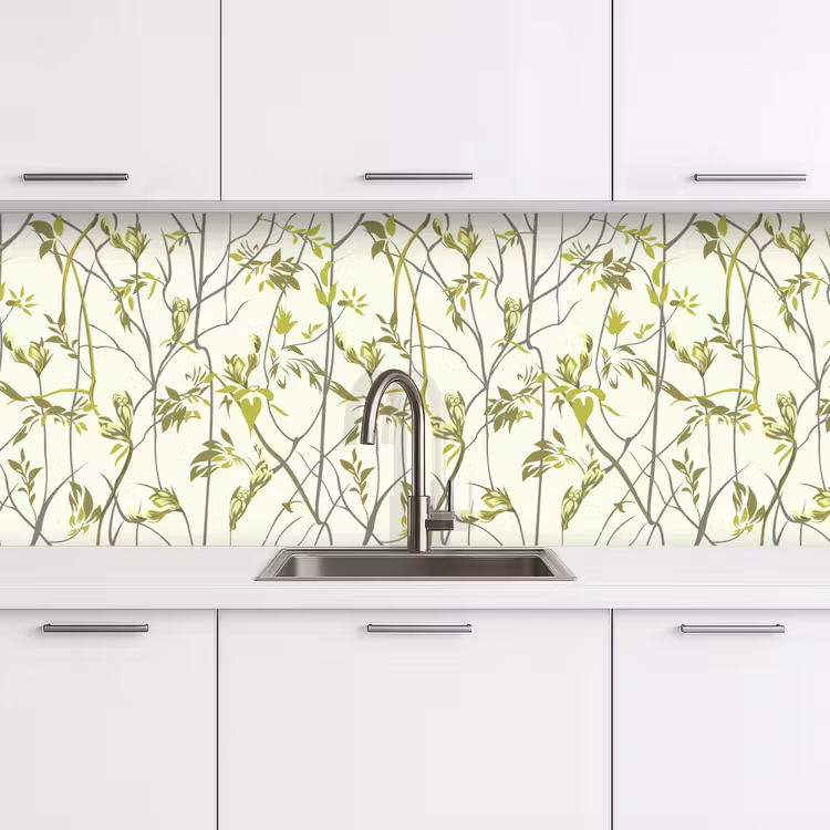 Kitchen splashback - Pattern - Jungle - Plants — 4
