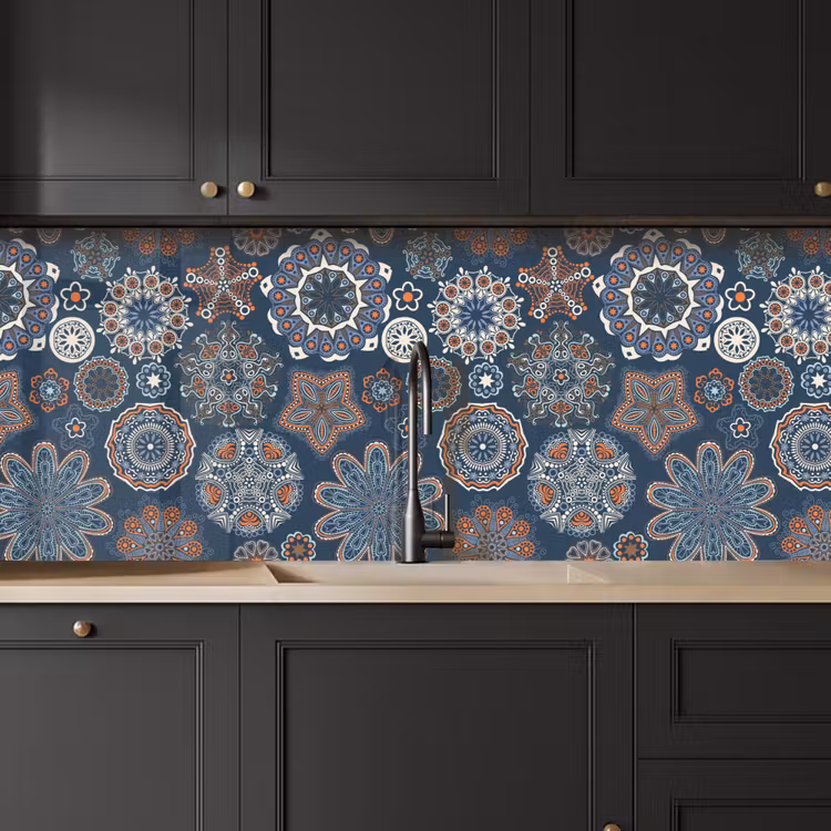 Kitchen splashback - Patterns - Ornament - Decoration — 6