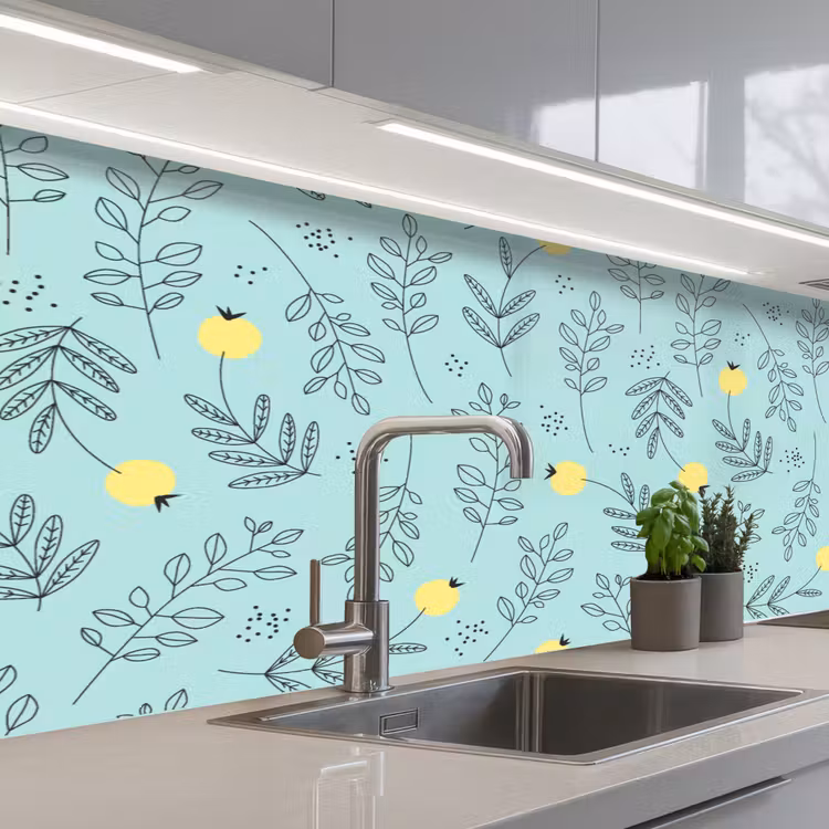 Kitchen splashback - Patterns - Seed - Plants — 2