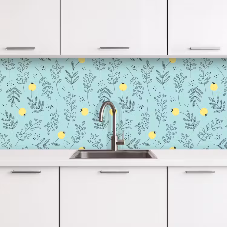 Kitchen splashback - Patterns - Seed - Plants — 4
