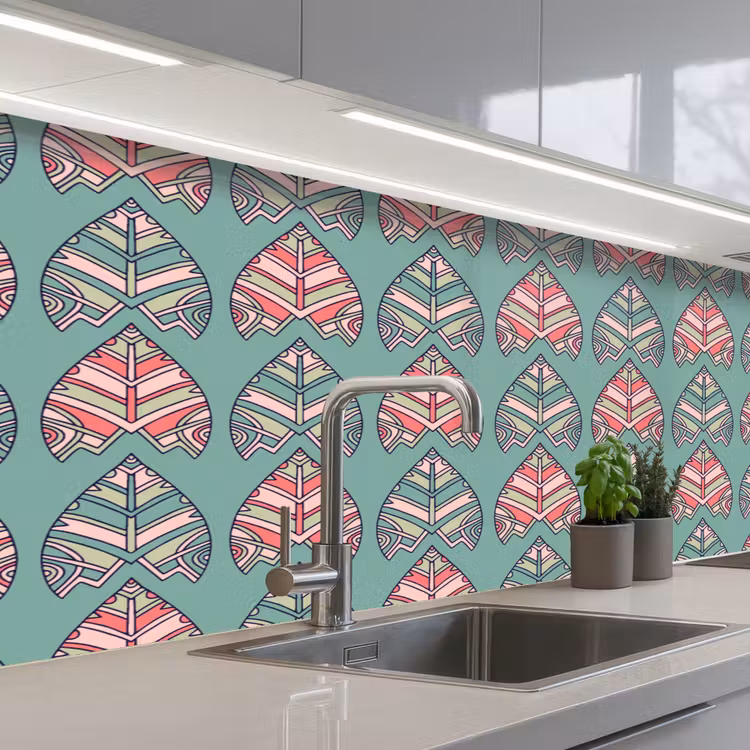 Kitchen splashback - Patterns - Tribal - Retro — 2